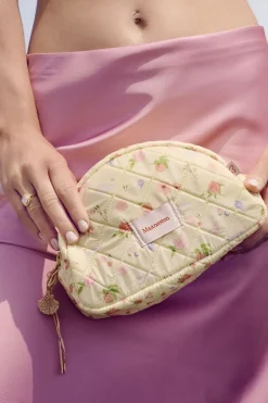 Makeup Bag Medium Roses And Shells