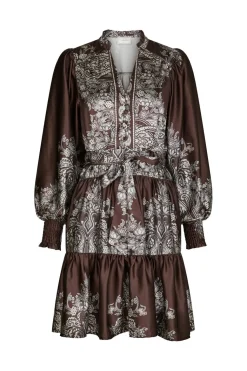 Malfida Paisley Border Dress 166210