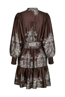 Malfida Paisley Border Dress 166210