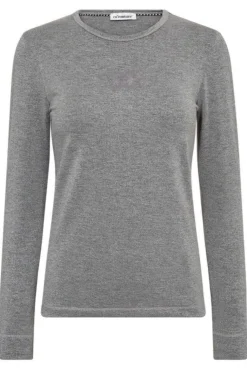 Mannycc Lurex Emb L/S Tee 33210