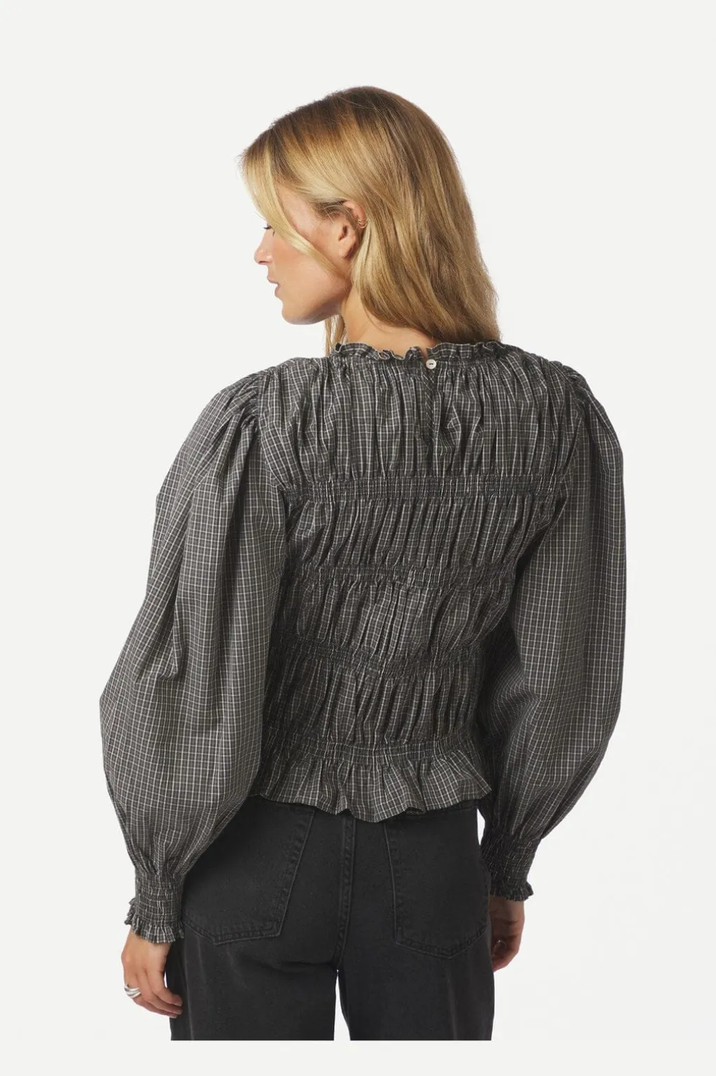 Marcia Check Blouse 166893