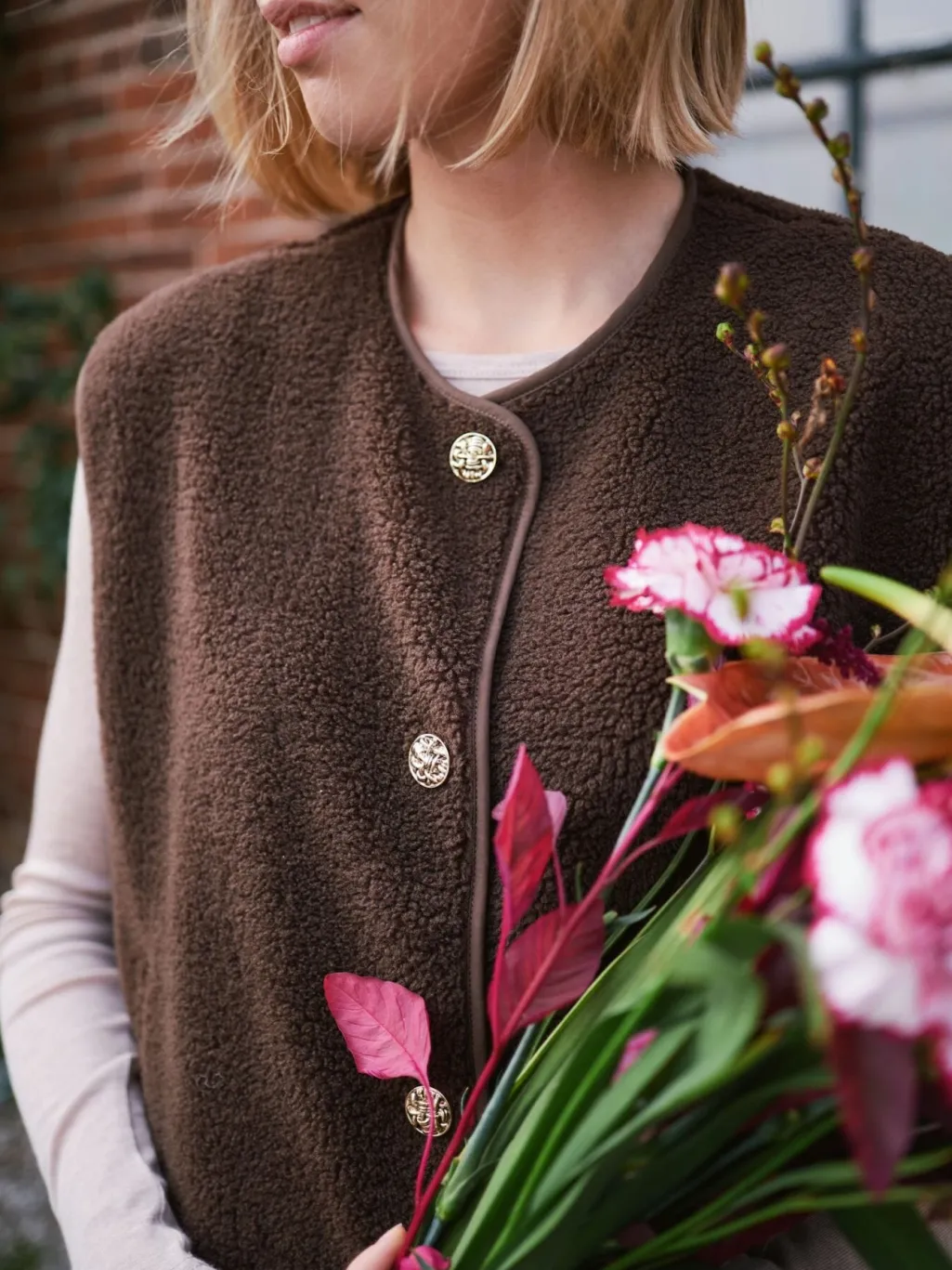 Mariko Teddy Vest 164594