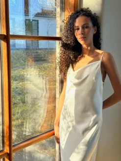 Marina Heavy Sateen Dress