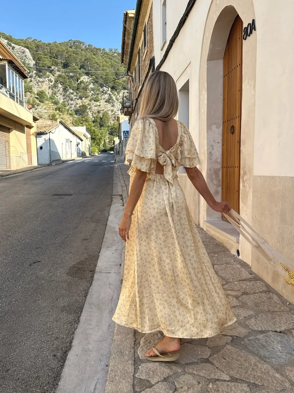 Marthaic Maxi Dress A23935