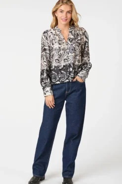 Massima Deco Paisley Blouse 164308
