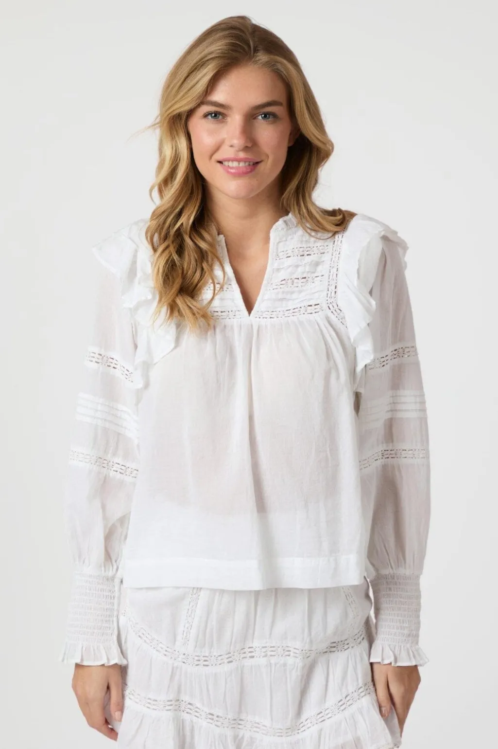 Mauri S Voile Blouse 164698