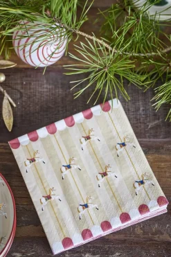 Merry-go-round Serviet, Natur, FSC® Mix, Papir 82062899