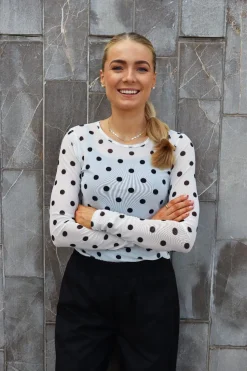 Mesh Ls Tshirt 22065