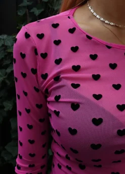 Mesh Ls Tshirt 22065