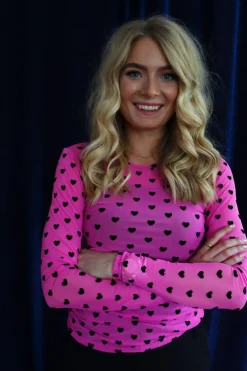 Mesh Ls Tshirt 22065