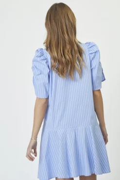Micacc Stripe Ss Shirt Dress 36551