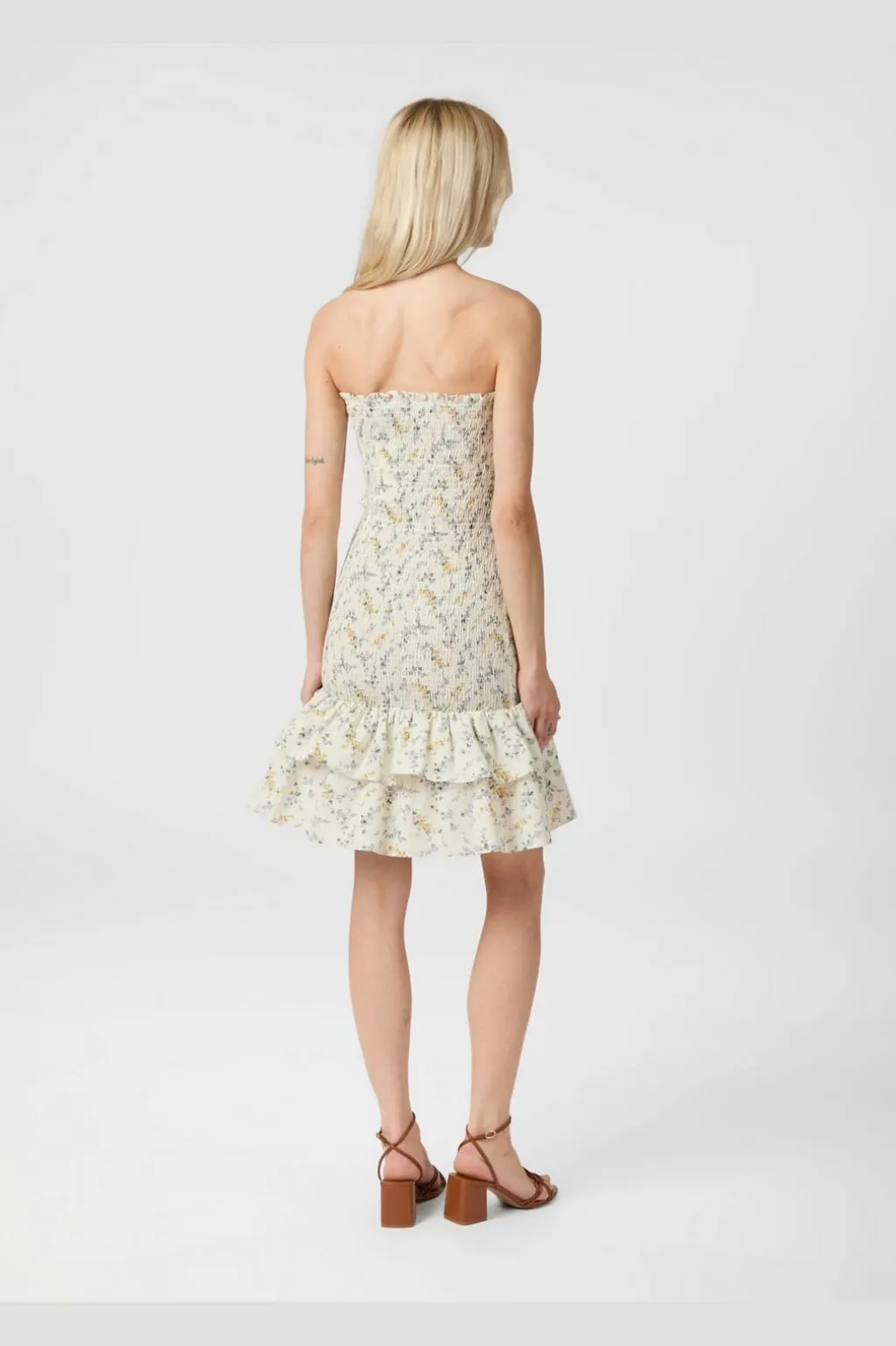 Mikka Smock Print Dress 164929