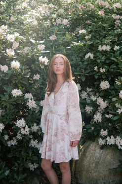 Milly Emb Rose Dress 165099