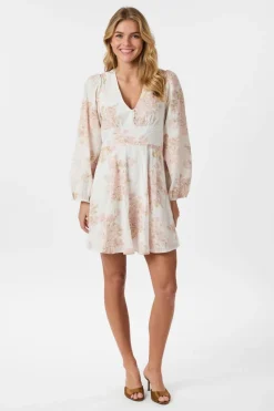 Milly Emb Rose Dress 165099