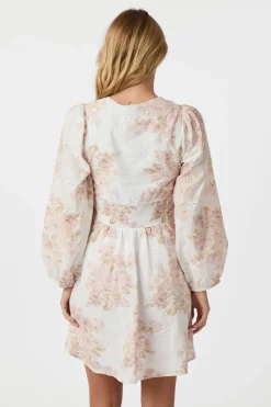 Milly Emb Rose Dress 165099