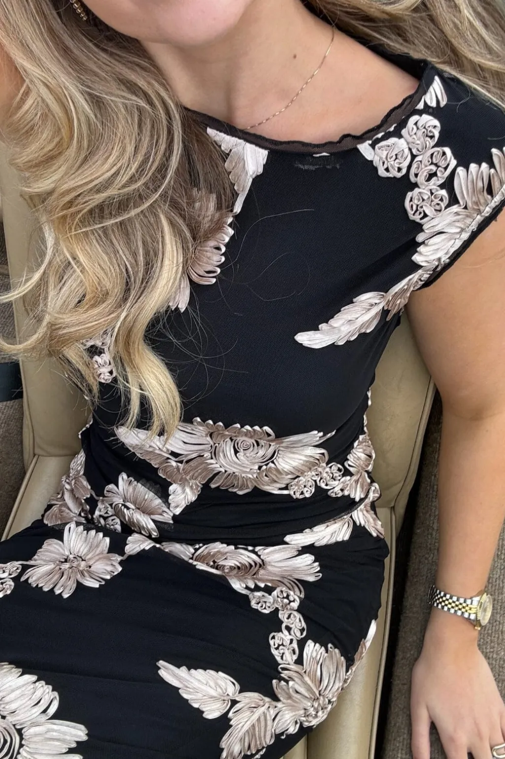 Miraic Mesh Dress A23766