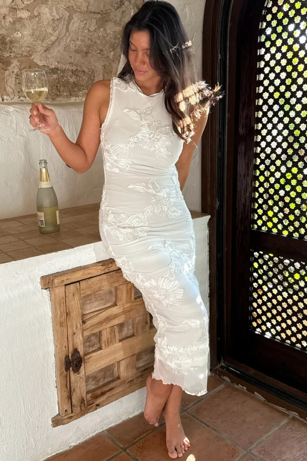 Miraic Mesh Dress A23766