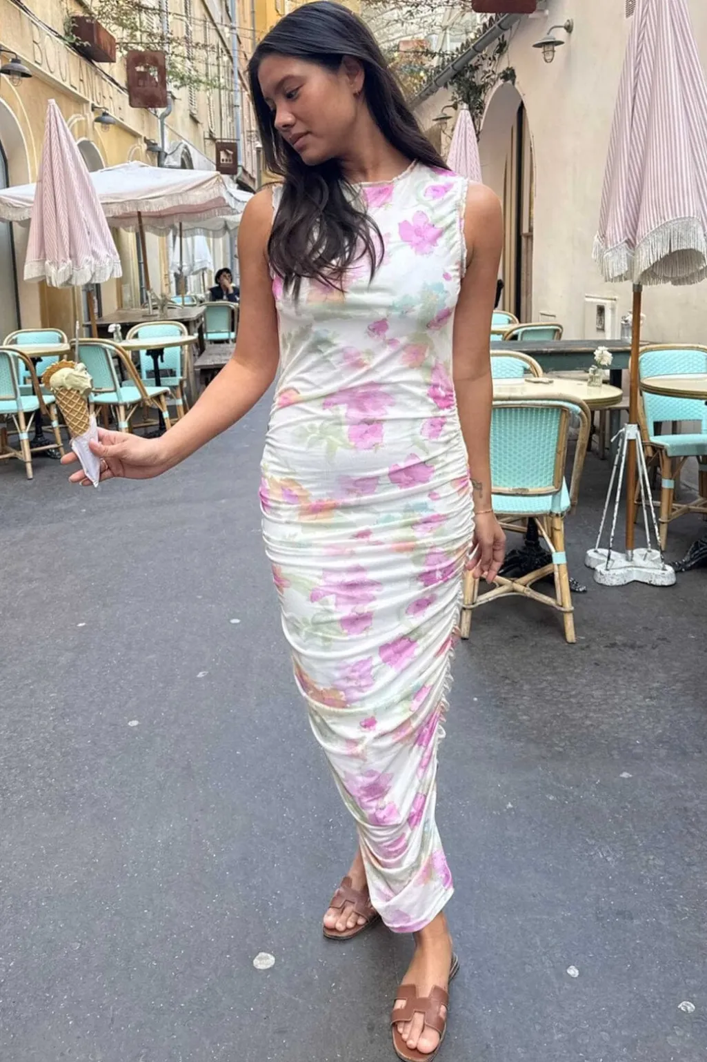 Miraic Mesh Dress A23631