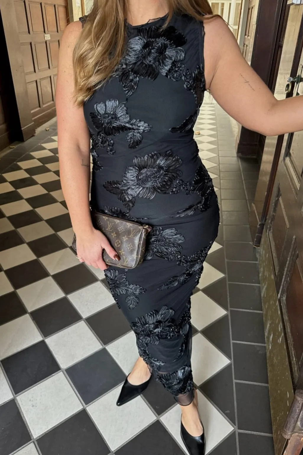 Miraic Mesh Dress A23766