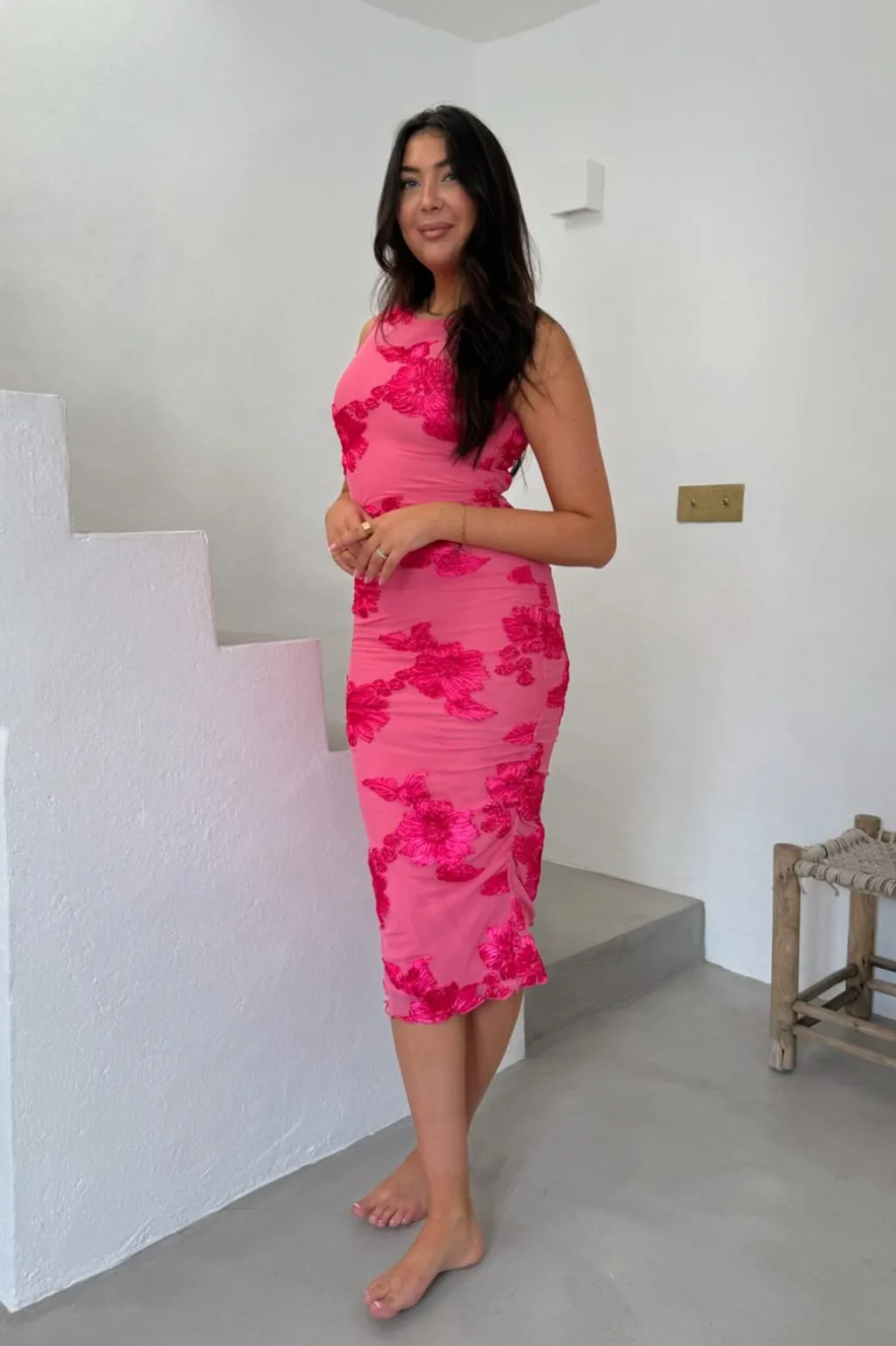 Miraic Mesh Dress A23766