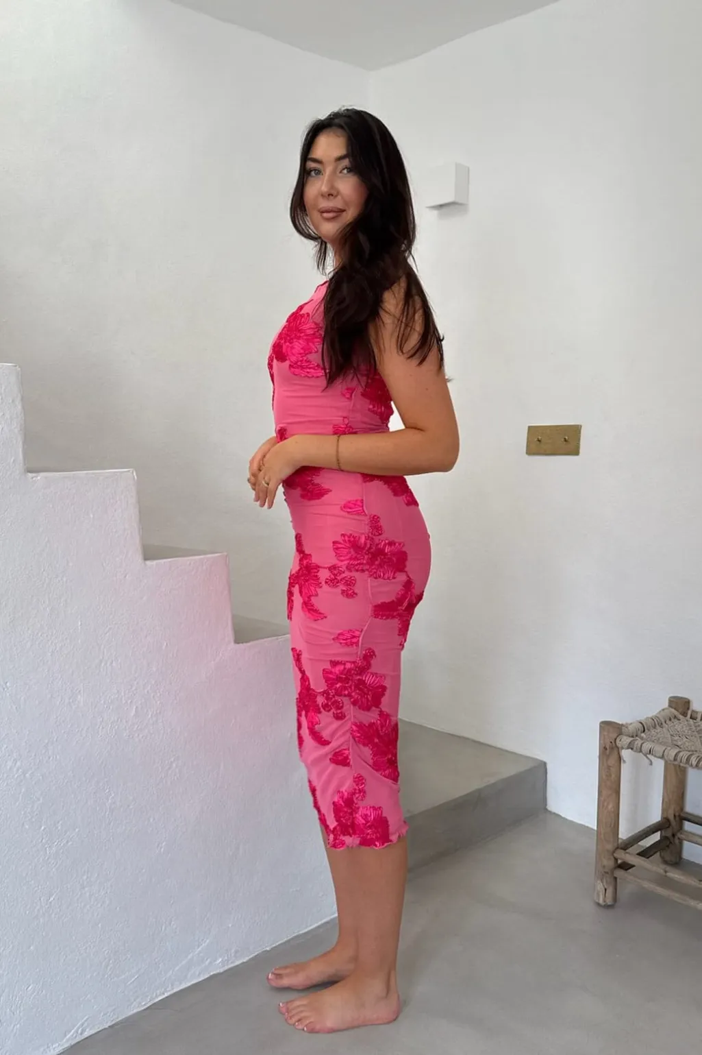 Miraic Mesh Dress A23766