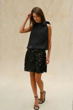 Miva Big Sequins Skirt 165919