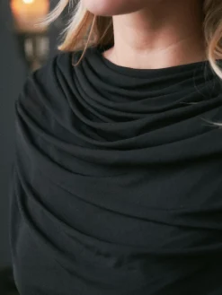 Mottuna Drapy Mesh Dress 167475