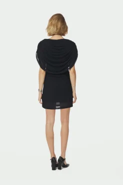 Mottuna Drapy Mesh Dress 167475