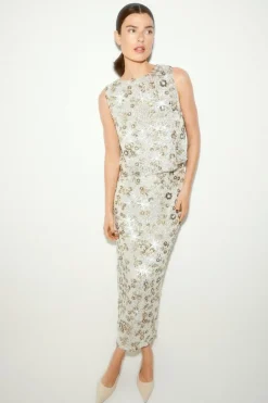 Mschmagnolia Skirt Emb 19473