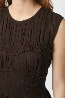 Myrna S Voile Dress 166127