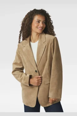 Namy Imitated Suede Blazer 164548