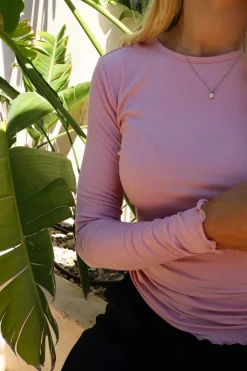 Natalia Ls Round Neck Blouse 9914