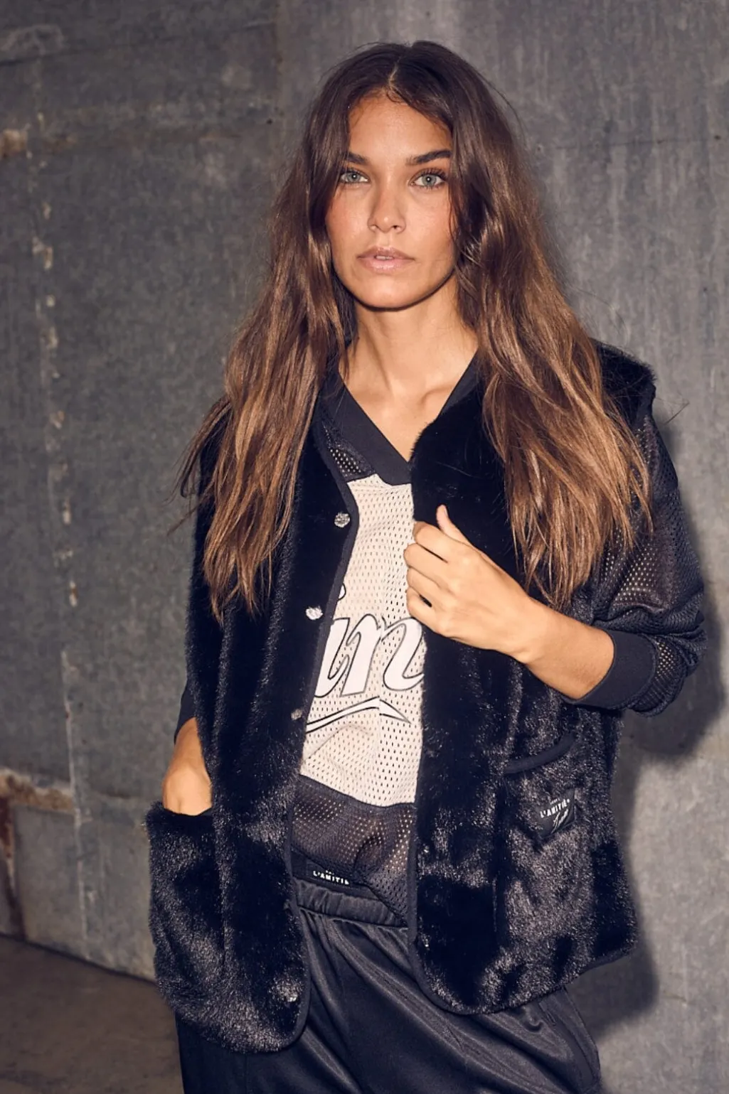 New Fur Tech Vest HL10409