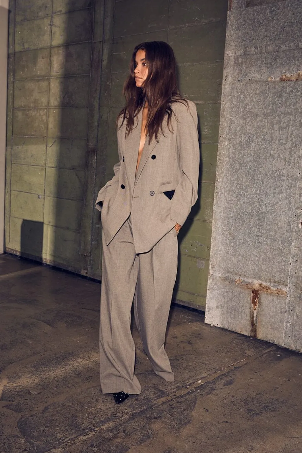 Nicole Low Triangle Blazer HL10368