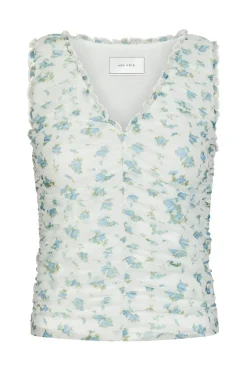 Nicolla Mesh Botanical Top 165659