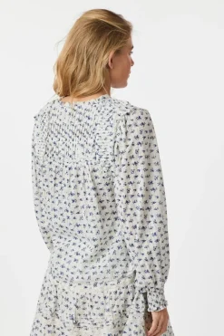 Nipoa Dot Flower Blouse 165284