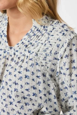 Nipoa Dot Flower Blouse 165284