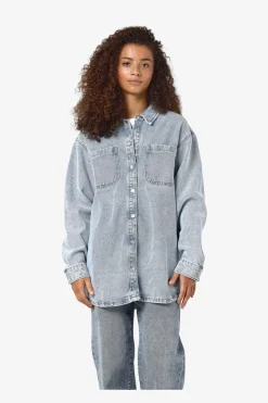 Nmalva L/S Denim Shacket Az352Lb