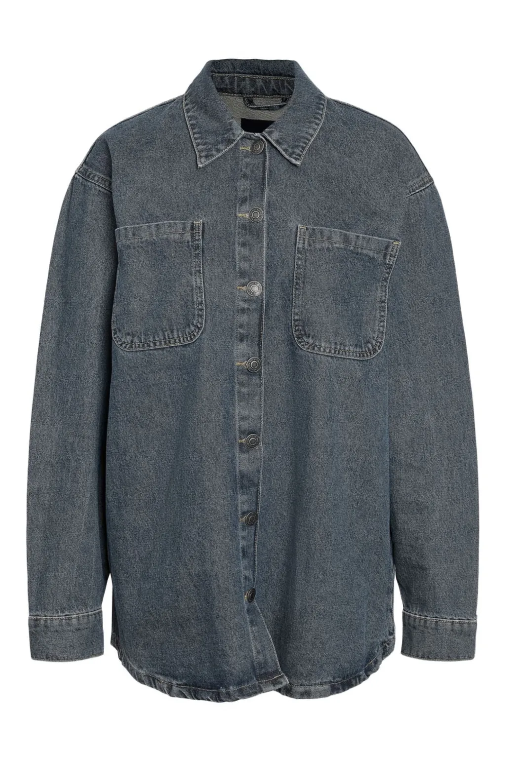 Nmalva L/S Tinted Washed Shirt Az449Mb