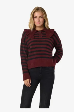 Nmbrooke L/S Frill Collar Knit
