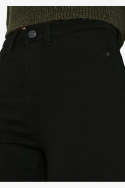 Nmcallie Skinny Black Jeans Fwd