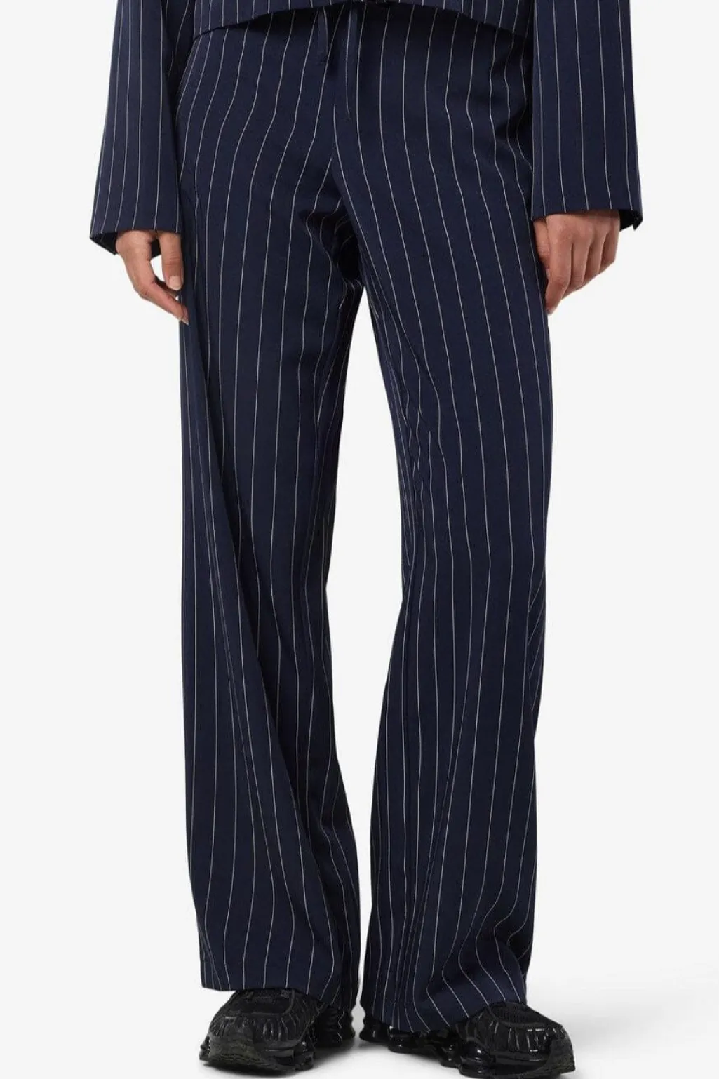 Nmella Nw Pinstripe Pants Fwd