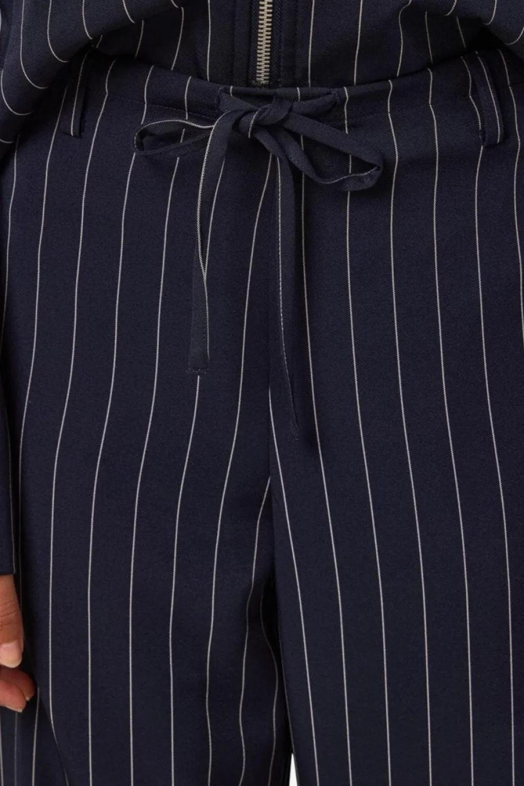 Nmella Nw Pinstripe Pants Fwd