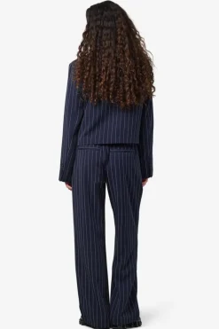 Nmella Nw Pinstripe Pants Fwd