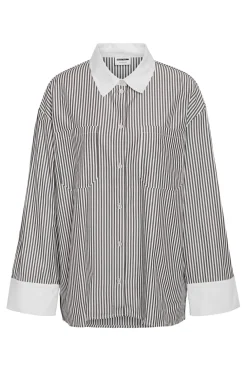 Nmfreja L/S Oversized Plain Shirt