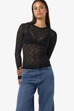 Nmjudith L/S Lace Top