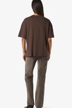 Nmkim S/S Slit T-Shrt Fwd