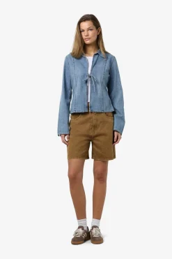 Nmmaisy L/S String Denim Shirt Bs031Lb