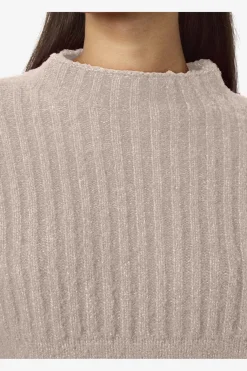 Nmnyla L/S Loose High Neck Knit Fwd Dd