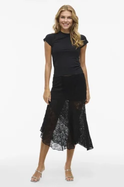 Nmtrudy Asymetric Lace Skirt